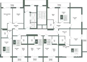 2-к квартира, вторичка, 58м2, 5/15 этаж