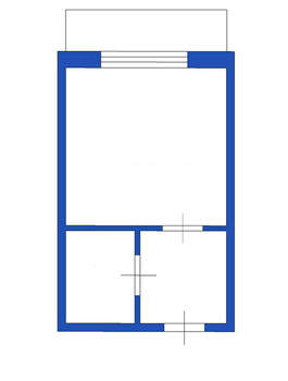 1-к квартира, вторичка, 23м2, 6/9 этаж