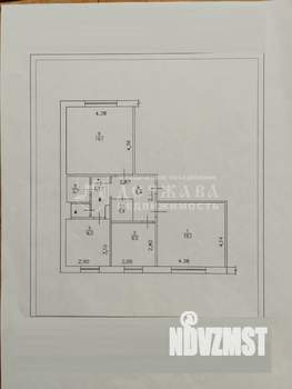 3-к квартира, вторичка, 61м2, 1/9 этаж