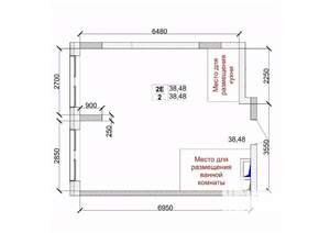 2-к квартира, вторичка, 38м2, 4/15 этаж