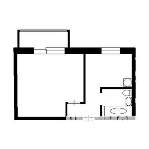 2-к квартира, вторичка, 34м2, 1/9 этаж