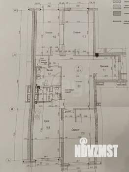 4-к квартира, вторичка, 104м2, 6/13 этаж