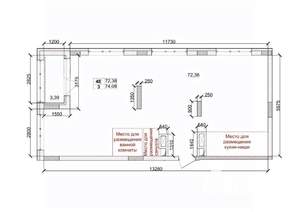 4-к квартира, вторичка, 74м2, 11/15 этаж