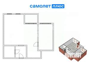 2-к квартира, вторичка, 69м2, 1/11 этаж
