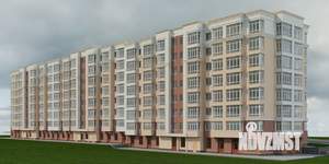 1-к квартира, строящийся дом, 36м2, 4/8 этаж