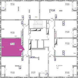 2-к квартира, вторичка, 38м2, 4/15 этаж