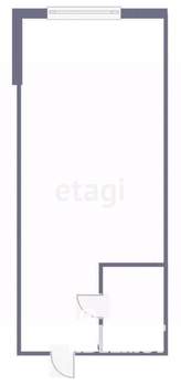 1-к квартира, вторичка, 24м2, 6/9 этаж