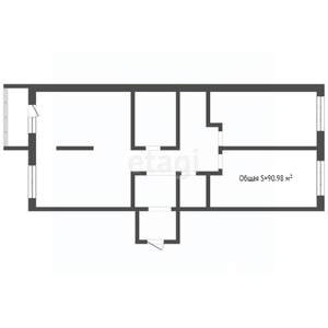 3-к квартира, вторичка, 90м2, 6/10 этаж