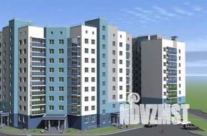 2-к квартира, строящийся дом, 45м2, 12/13 этаж