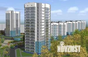 2-к квартира, строящийся дом, 63м2, 3/17 этаж