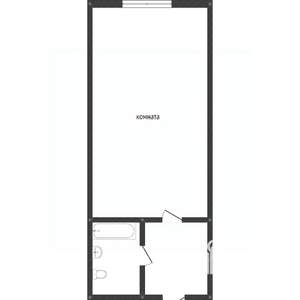 Студия квартира, вторичка, 23м2, 1/9 этаж
