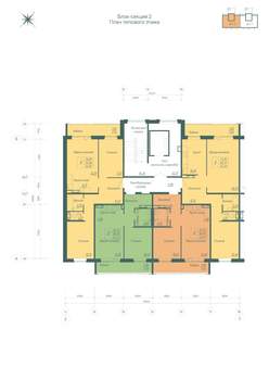 3-к квартира, вторичка, 63м2, 2/10 этаж
