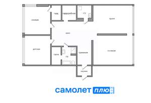 3-к квартира, вторичка, 136м2, 3/10 этаж