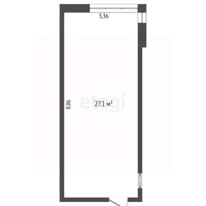 Студия квартира, вторичка, 27м2, 5/15 этаж