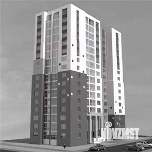 2-к квартира, строящийся дом, 56м2, 3/16 этаж