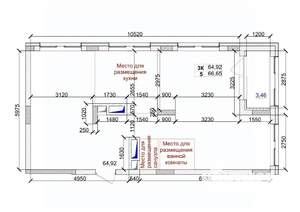 3-к квартира, вторичка, 67м2, 8/15 этаж