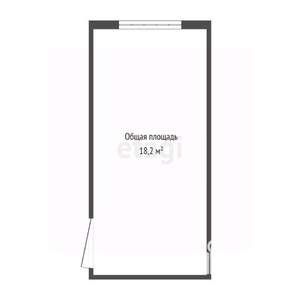 Студия квартира, вторичка, 18м2, 5/5 этаж