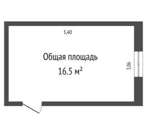1-к квартира, вторичка, 17м2, 1/5 этаж