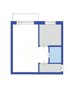 1-к квартира, вторичка, 32м2, 5/5 этаж