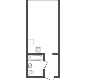 1-к квартира, вторичка, 23м2, 5/9 этаж