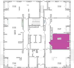 2-к квартира, вторичка, 39м2, 1/15 этаж