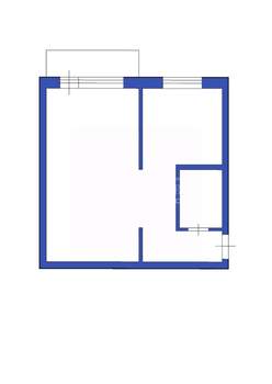 1-к квартира, вторичка, 31м2, 5/5 этаж