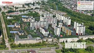 2-к квартира, строящийся дом, 58м2, 12/16 этаж
