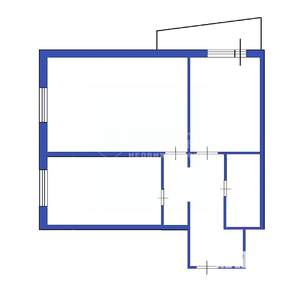 2-к квартира, вторичка, 56м2, 12/16 этаж