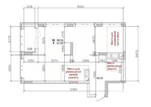 3-к квартира, вторичка, 60м2, 5/15 этаж