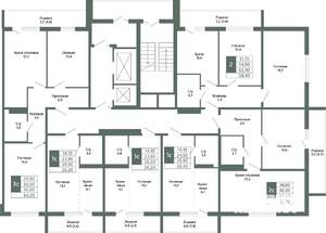 2-к квартира, вторичка, 58м2, 10/15 этаж