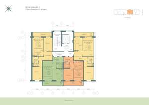 2-к квартира, вторичка, 42м2, 10/10 этаж