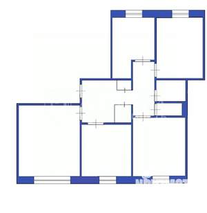 4-к квартира, вторичка, 73м2, 1/9 этаж