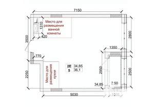 2-к квартира, вторичка, 36м2, 12/15 этаж