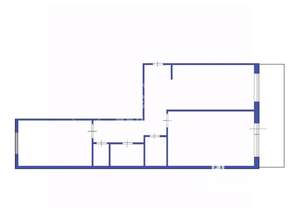 2-к квартира, вторичка, 55м2, 10/10 этаж