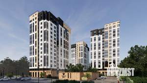 2-к квартира, строящийся дом, 44м2, 7/15 этаж