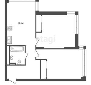 3-к квартира, вторичка, 64м2, 9/15 этаж