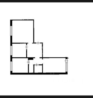 3-к квартира, вторичка, 62м2, 8/9 этаж