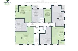 3-к квартира, вторичка, 77м2, 4/15 этаж