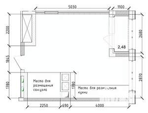 1-к квартира, вторичка, 34м2, 8/15 этаж