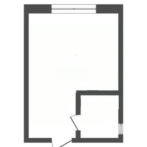 Студия квартира, вторичка, 12м2, 2/9 этаж