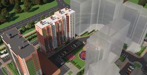 1-к квартира, вторичка, 26м2, 3/16 этаж