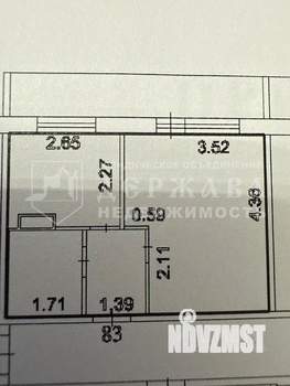 1-к квартира, вторичка, 26м2, 1/10 этаж