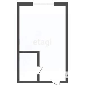 1-к квартира, вторичка, 17м2, 7/9 этаж