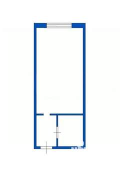 1-к квартира, вторичка, 18м2, 2/5 этаж