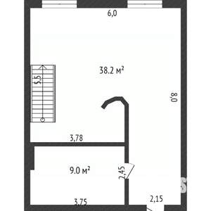 2-к квартира, вторичка, 71м2, 6/6 этаж