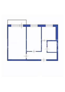 2-к квартира, вторичка, 42м2, 5/5 этаж
