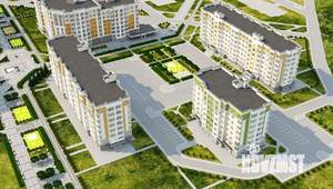 1-к квартира, строящийся дом, 36м2, 5/8 этаж