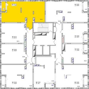4-к квартира, вторичка, 72м2, 4/15 этаж