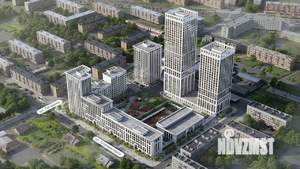 1-к квартира, строящийся дом, 41м2, 5/9 этаж