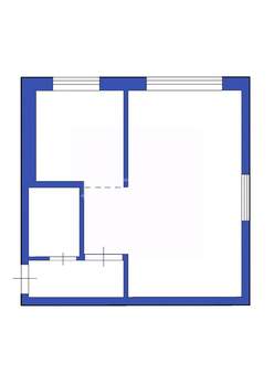 1-к квартира, вторичка, 31м2, 1/5 этаж